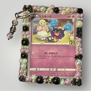 Handmade Decoden Frame with Pokemon Card